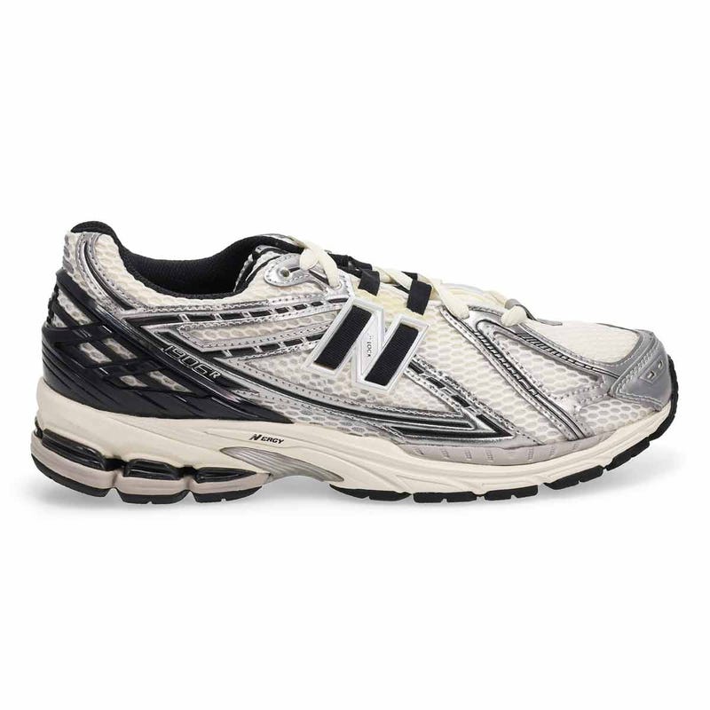 Espadrilles  lacets pour homme 1906R - Argent mt