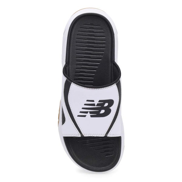 Claquette 200 PREMIUM V3, blanc/noir, hommes