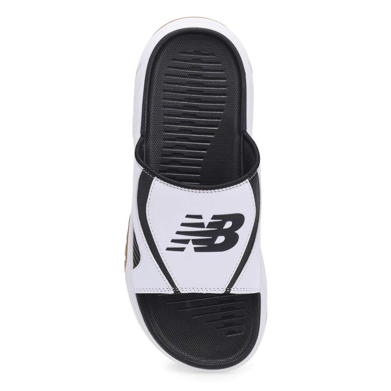 Claquette 200 PREMIUM V3, blanc/noir, hommes