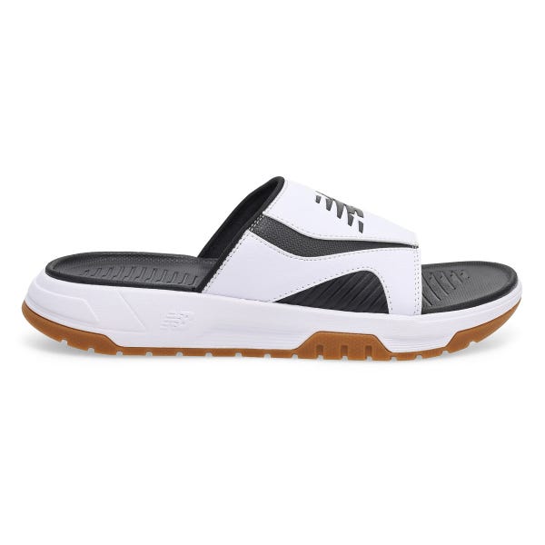 Claquette 200 PREMIUM V3, blanc/noir, hommes