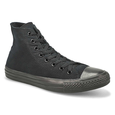 Mns Chuck Taylor All Star Hi Top Sneaker - Black Mono