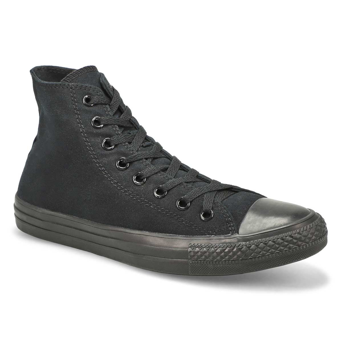 converse shoes full black