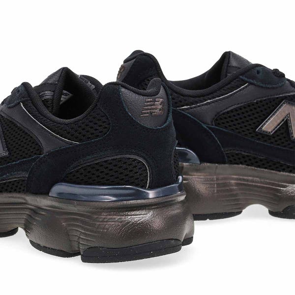 Espadrilles à lacets 603 pour homme - Noir/Noir