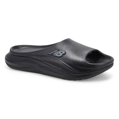 Sandale à enfiler 6650, noir/gris, hommes