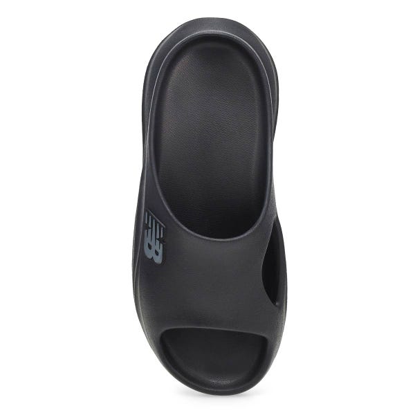 Sandale à enfiler 6650, noir/gris, hommes