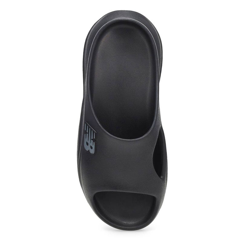 Sandale à enfiler 6650, noir/gris, hommes