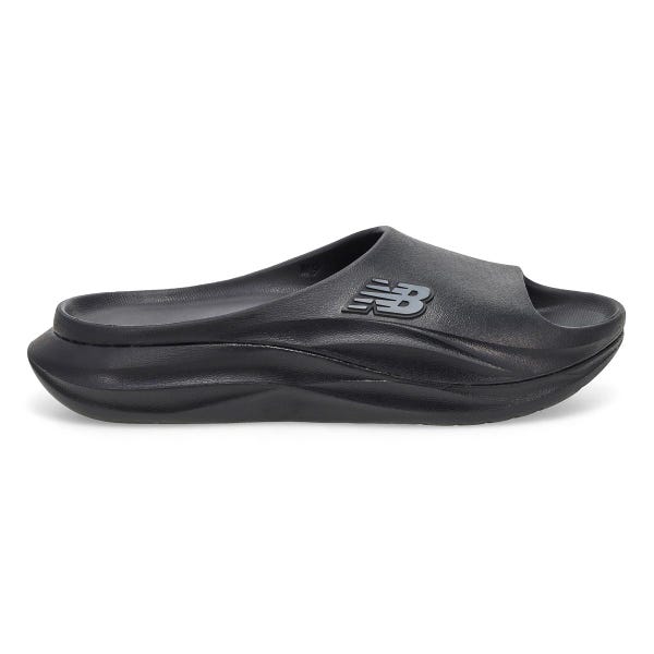 Sandale à enfiler 6650, noir/gris, hommes