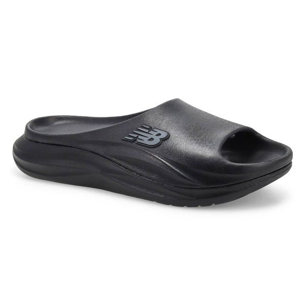 Sandale à enfiler 6650, noir/gris, hommes