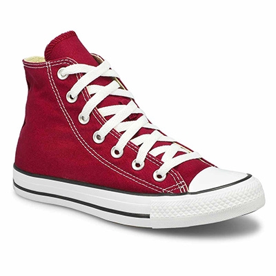 Lds Chuck Taylor All Star Hi Top Sneaker - Maroon