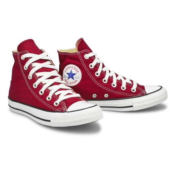 Baskets hautes CHUCK TAYLOR ALL STAR HI TOP, bordeaux, femme