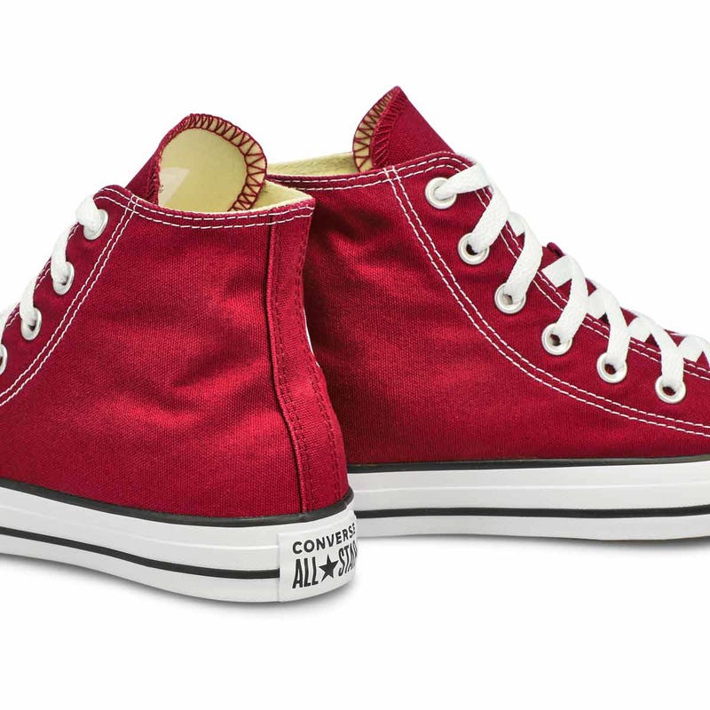 Baskets hautes CHUCK TAYLOR ALL STAR HI TOP, bordeaux, femme