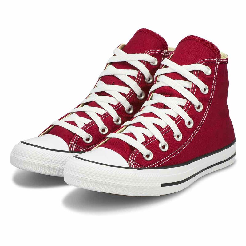 Baskets hautes CHUCK TAYLOR ALL STAR HI TOP, bordeaux, femme