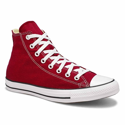 Mns Chuck Taylor All Star Hi Top Sneaker - Maroon