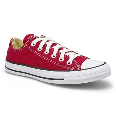 Lds Chuck Taylor All Star Sneaker - Maroon