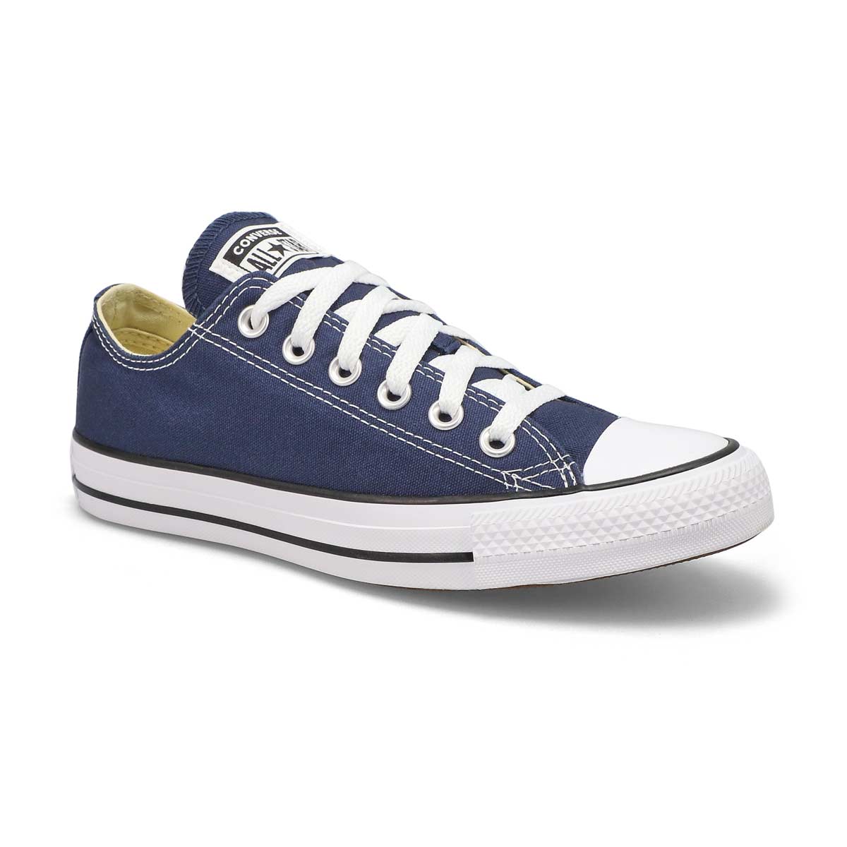 navy and white converse