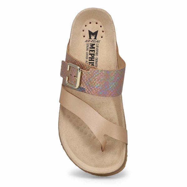 Women's Madalyn Cork Footbed Sandal - Platinum