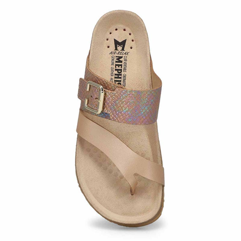 Women's Madalyn Cork Footbed Sandal - Platinum