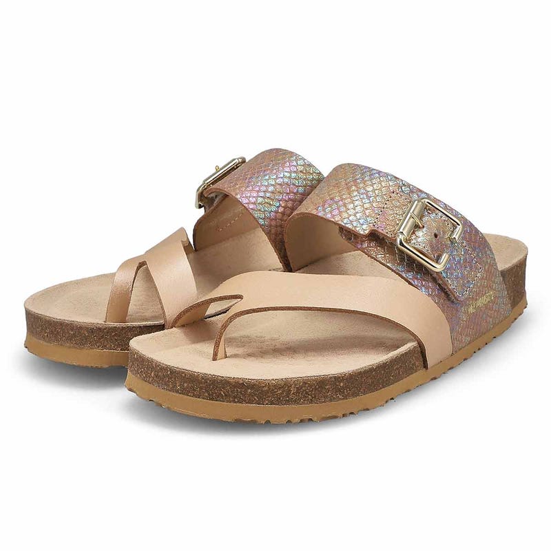 Women's Madalyn Cork Footbed Sandal - Platinum