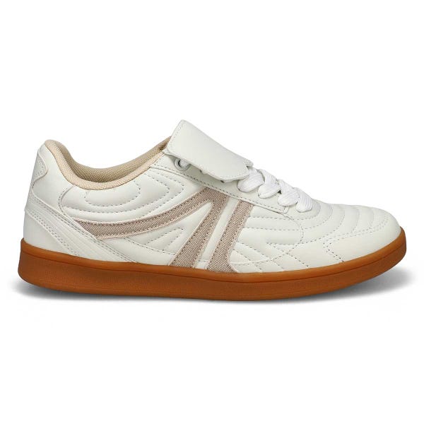 Baskets de mode à lacets MADRID, blanc/multi, femmes