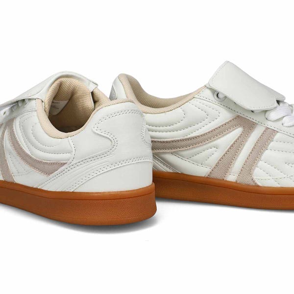 Baskets de mode à lacets MADRID, blanc/multi, femmes