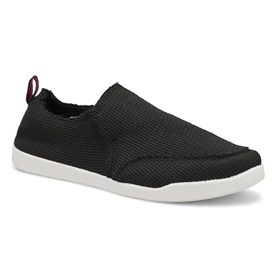 Lds Malibu Slip On Casual  Shoe - Black