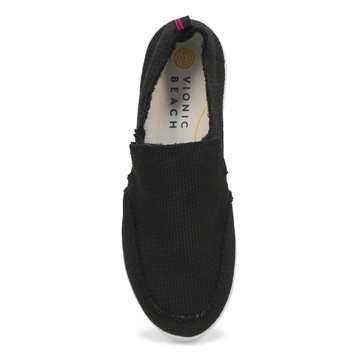Women's Malibu Slip On Casual  Shoe - Black