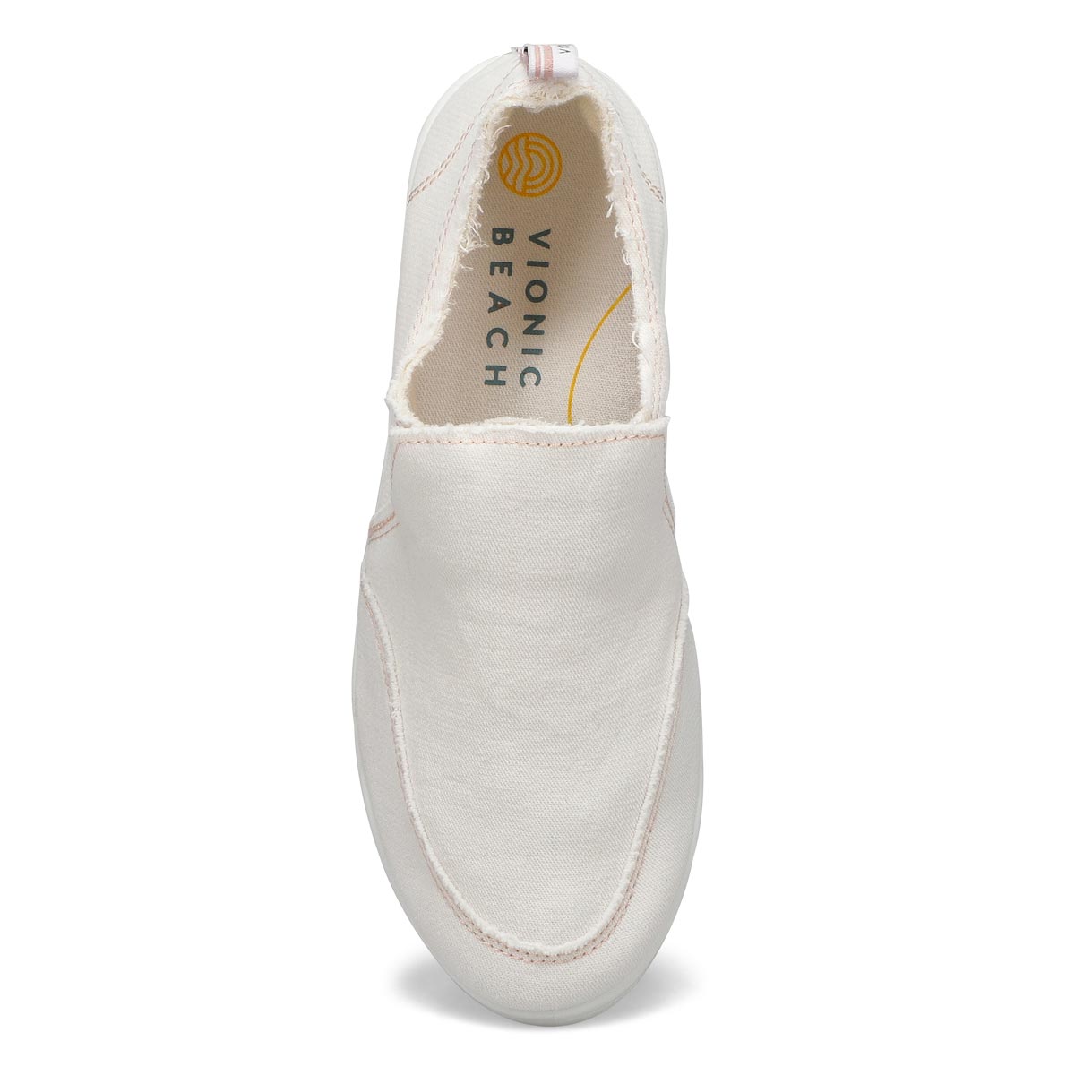 Women's Malibu Slip On Casual Shoe - Cream