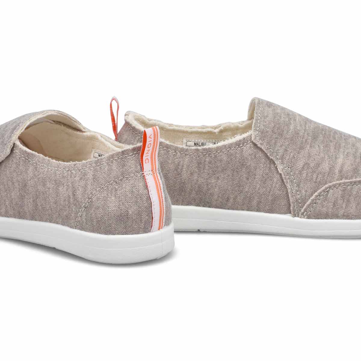 Women's Malibu Casual Slip On - Grey Jersey