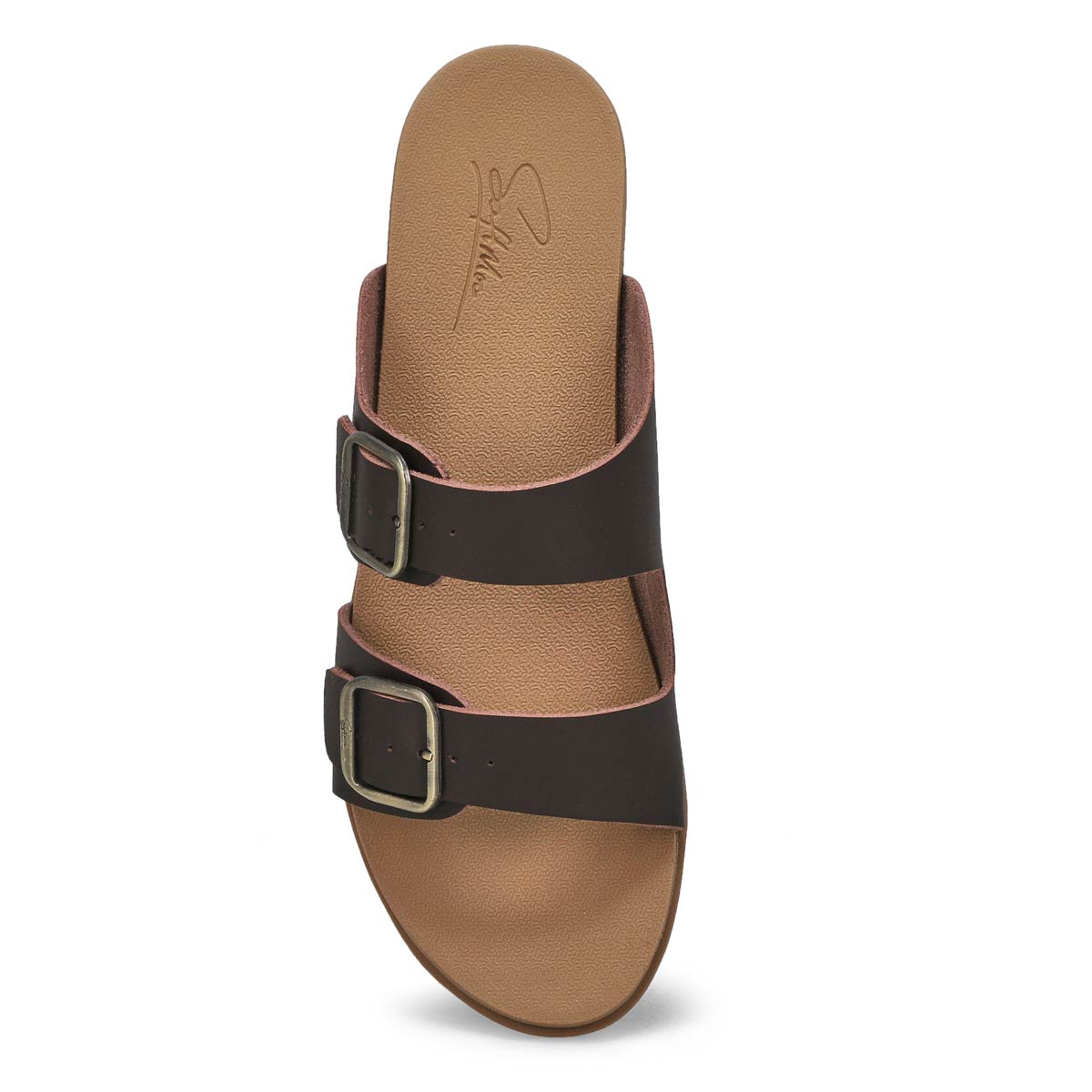 Women's Mandy Slide Sandal - Dark Brown