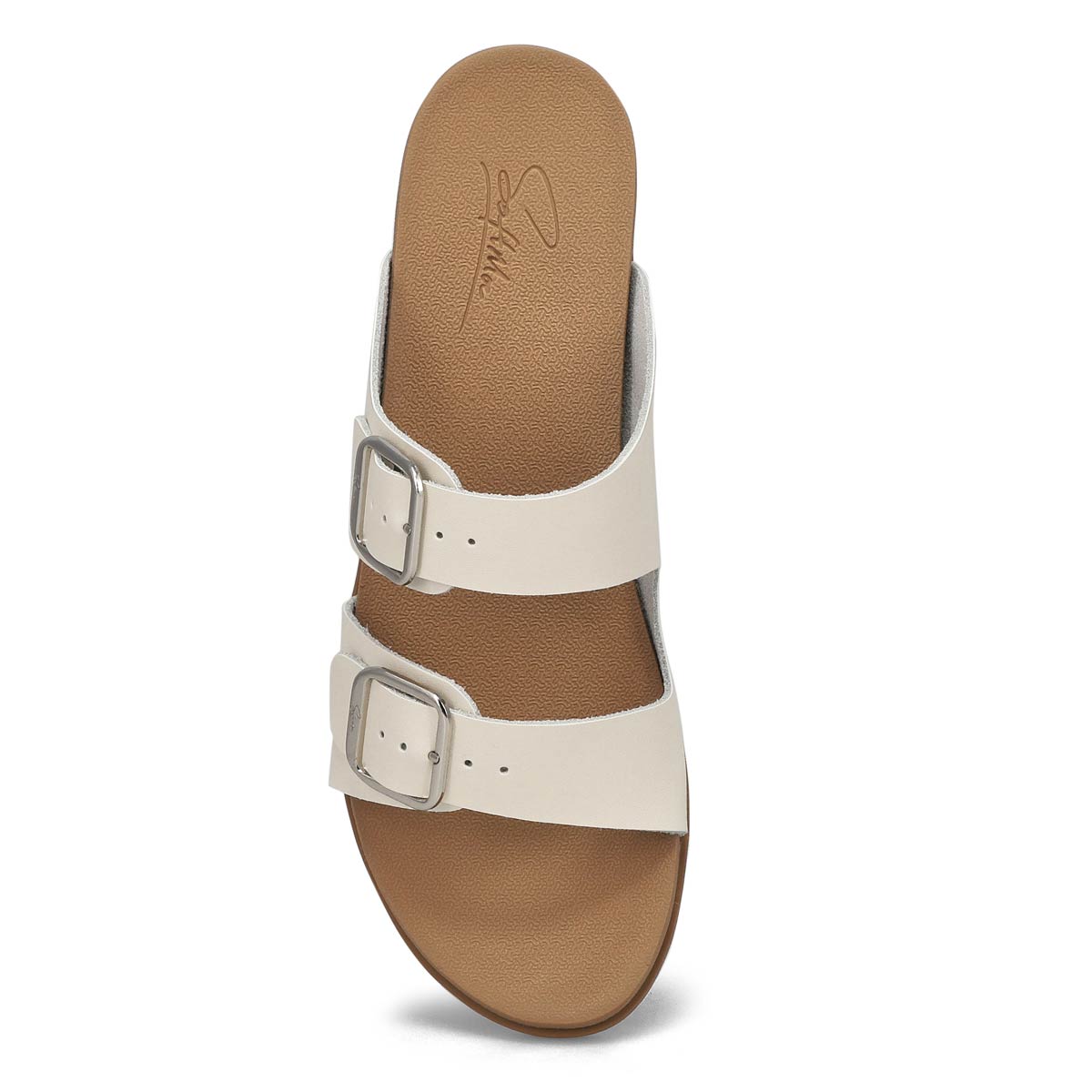 Women's Mandy Slide Sandal - Pearl White