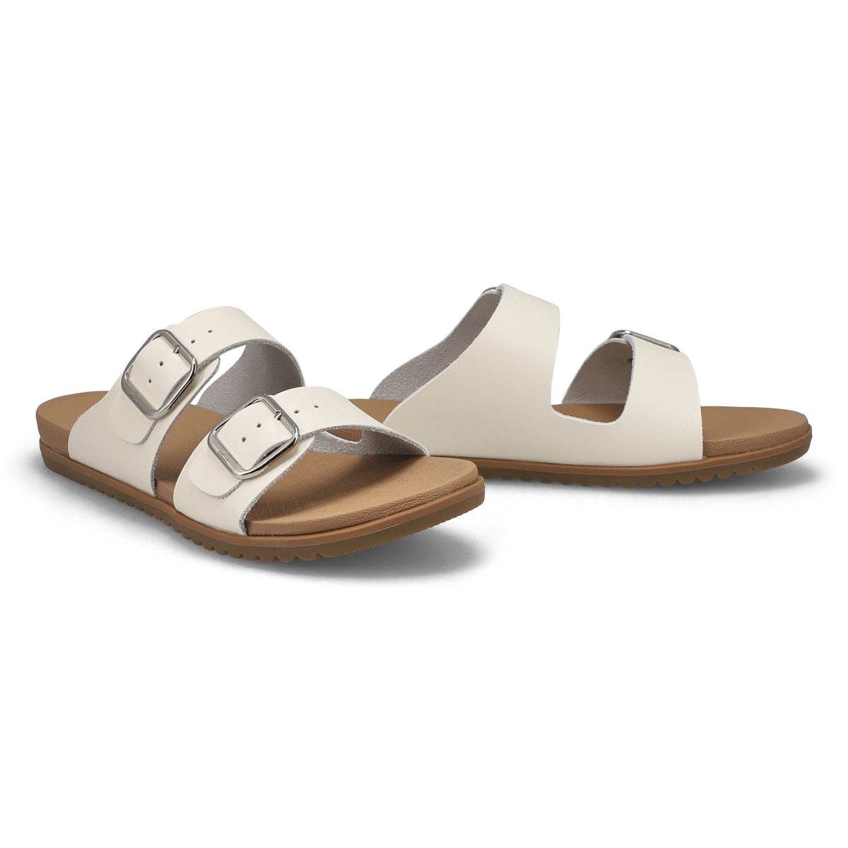 Women's Mandy Slide Sandal - Pearl White