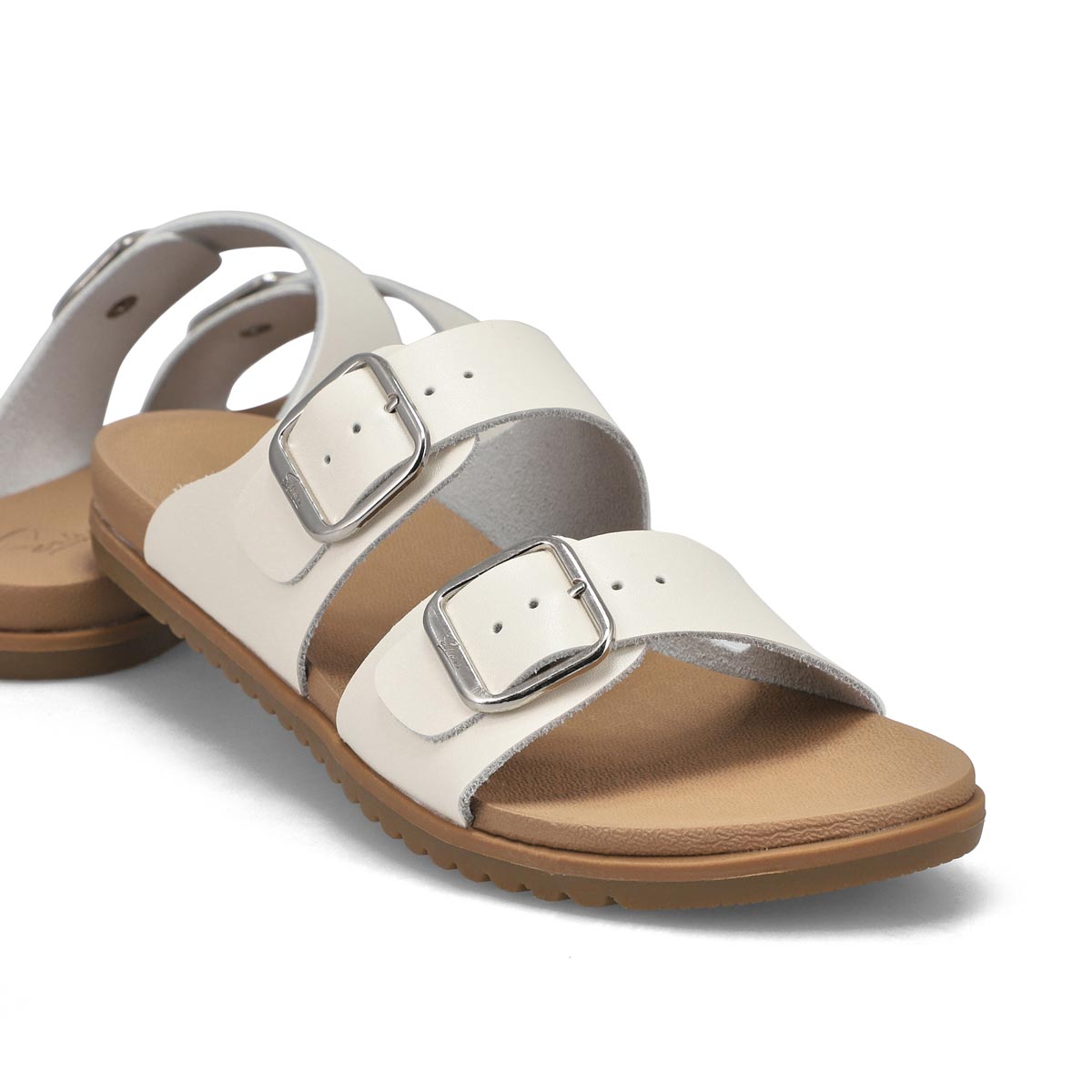 Women's Mandy Slide Sandal - Pearl White