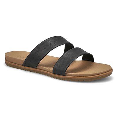 SoftMoc Women's Marianne Slide Sandal - Black | SoftMoc.com