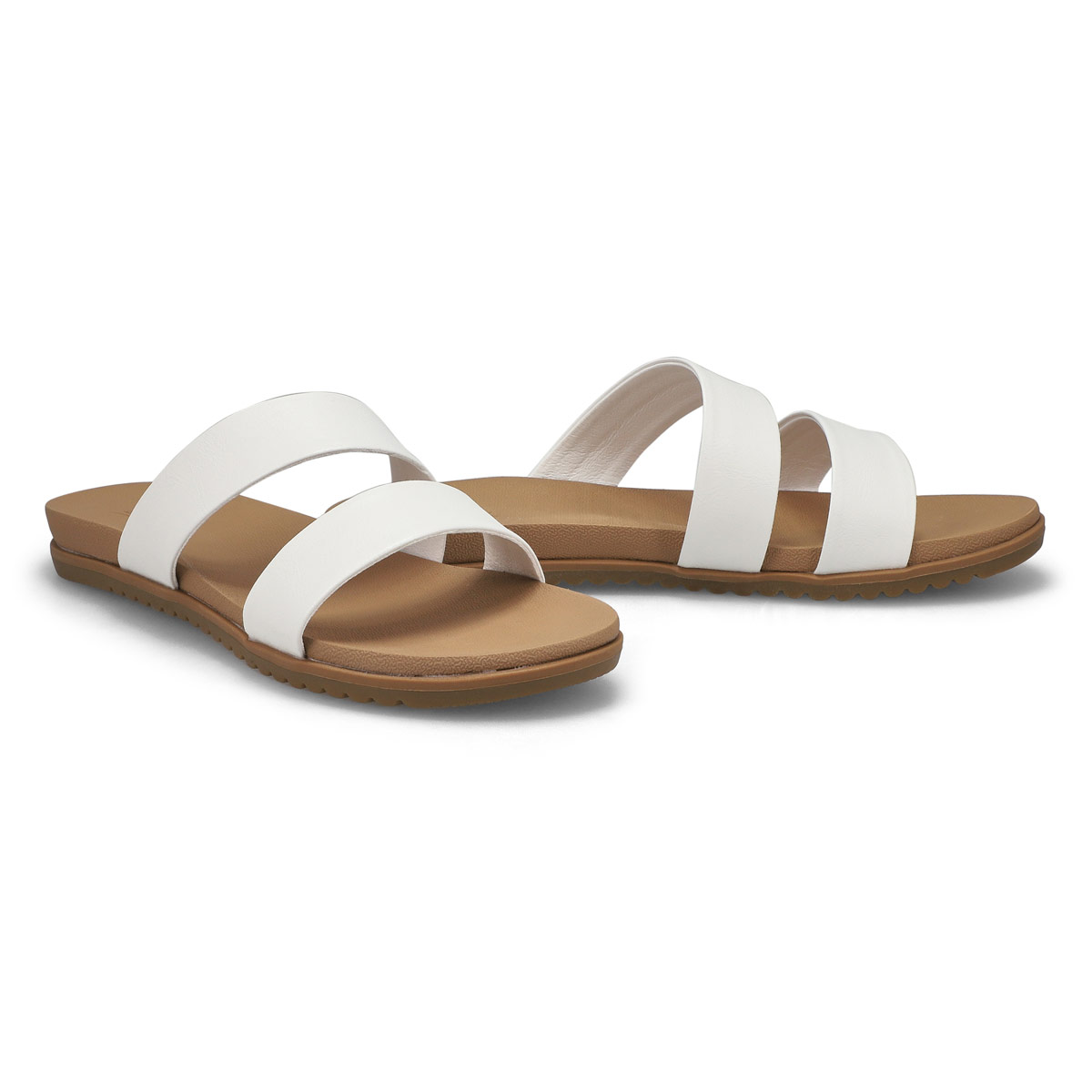 SoftMoc Women's Marianne Slide Sandal - White | SoftMoc.com