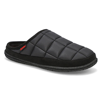 Lds Marla Open Back Slipper - Black