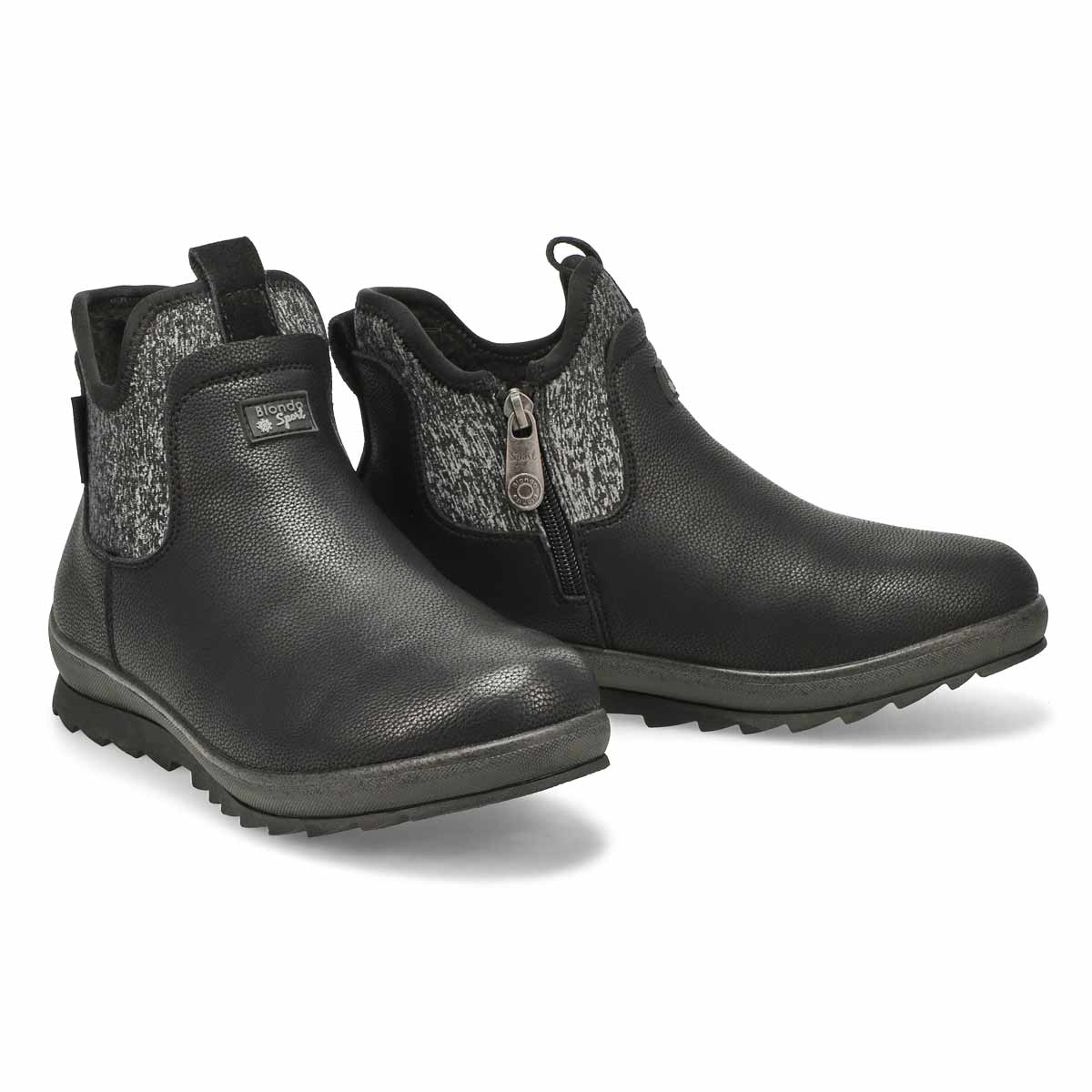Chelseas d’hiver imperméables MARTEE, noir, femmes