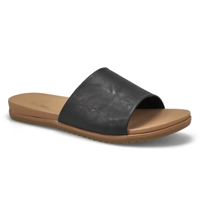 Lds Marti Slide Sandal - Black