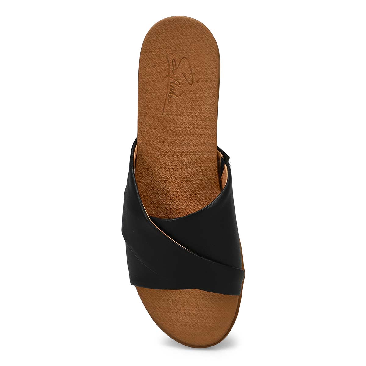 Women's Marti 2 Leather Slide Sandal - Black