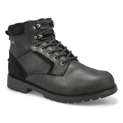 Mns Martin blk wtpf lace-up winter boot