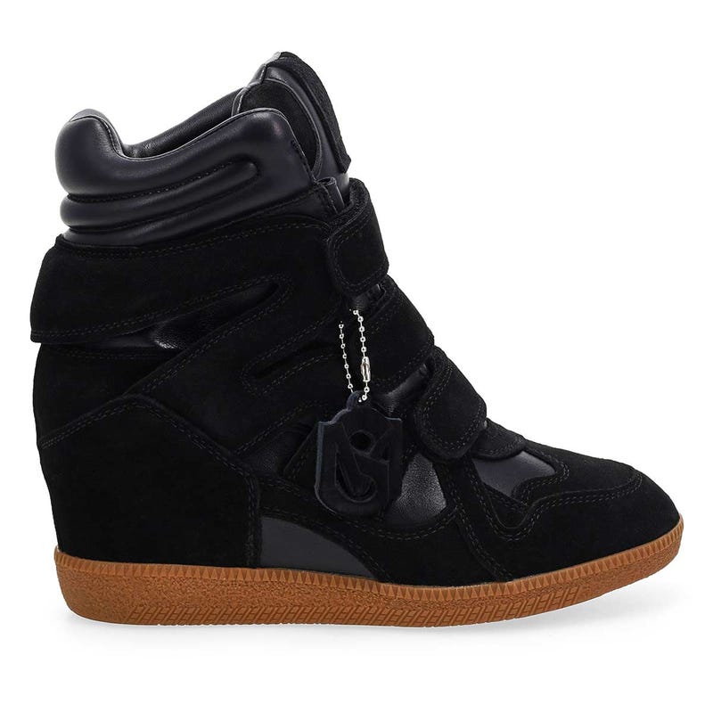 Espadrille compensée Mavis pour femmes - Noir