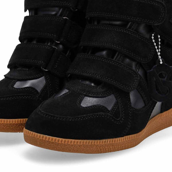 Espadrille compensée Mavis pour femmes - Noir