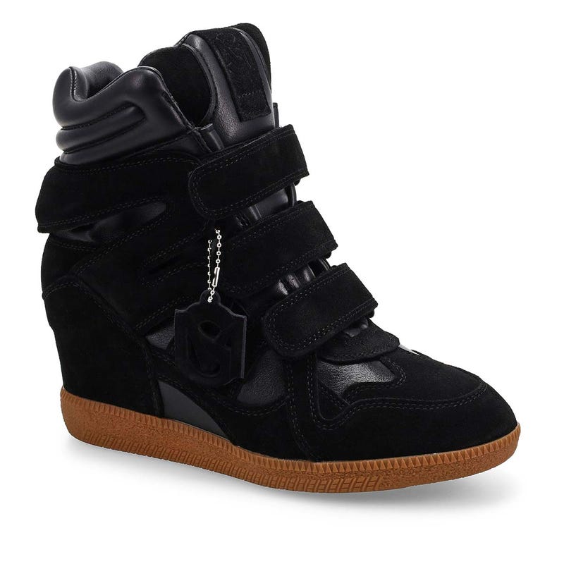 Espadrille compensée Mavis pour femmes - Noir