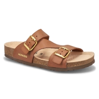 Women's Melaine Scratch Footbed Sandal - Camel