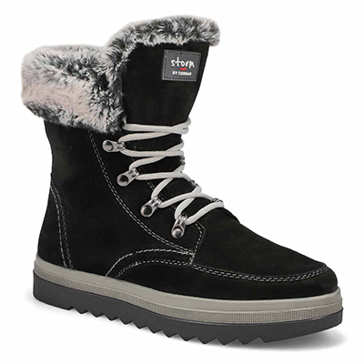 Lds Melody Waterproof Winter Boot - Black