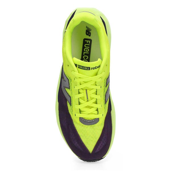Men's FuelCell Rebel V5 L Performance Sneaker - Alkaline Green/Boysenberry