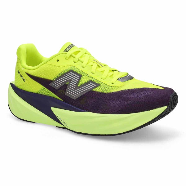 Men's FuelCell Rebel V5 L Performance Sneaker - Alkaline Green/Boysenberry