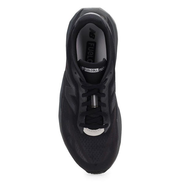Men's FuelCell Rebel v5 Performance Running Shoe - Black/Castlerock/Silver Metallic