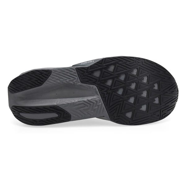 Men's FuelCell Rebel v5 Performance Running Shoe - Black/Castlerock/Silver Metallic