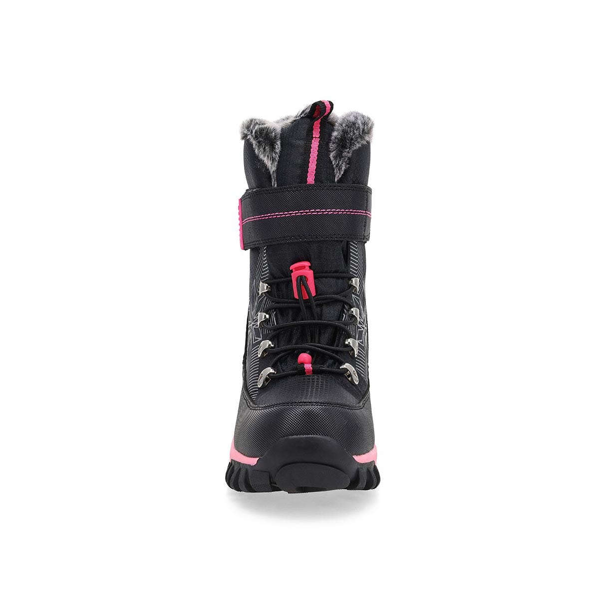 Botte d'hiver impermable MIA, noir/violet, filles