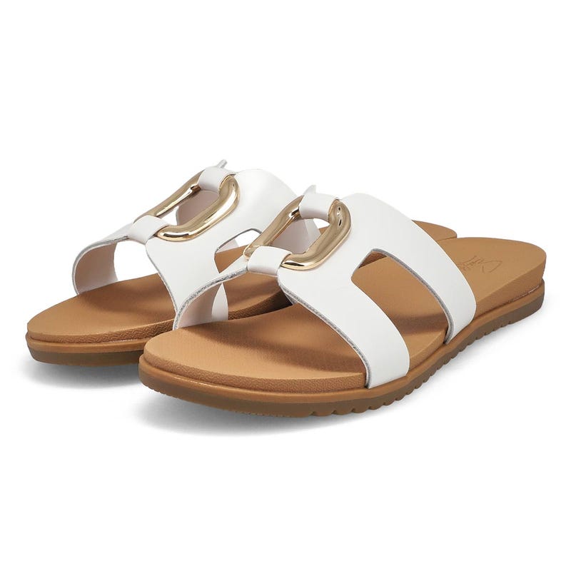 Sandale à enfiler MIKAYLA, blanc, femmes